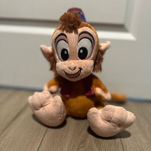 Plush Monkey Toy - Brown and Pink